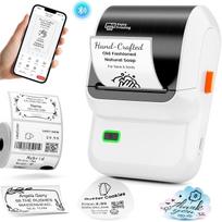 M100 Thermal Label Printer, 2-Inch Barcode Label Maker black