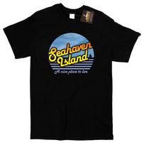Seahaven Island Truman Show Inspired T-shirt Retro 90s Film Fan Tee Shirt M