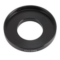 M42 to C CS Adapter Ring M42x0.75mm Female to C CS Mount Adapter Ring for Macro Photography Telescope black