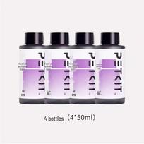 Petkit Xiao Pei išmanus kačių tualeto dėžutės valiklis-gaiviklis Mėlynžiedžių kvapo - 50 ml, 4 buteliukai Purifying Liquid Bluebell Scent * 4 Bottles pink