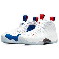 Nike Air Foamposite One JAV Moteriški sportbačiai Balti Balti-Žaidimo Karališki-Habanero Raudoni AA3963-102 35.5 white