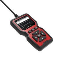 OBD2 Automobilio variklio gedimų diagnostikos prietaiso skaitytuvas kortelė V519 daugialypė kalba raudona