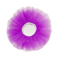 Moterų tinklinis tiulio sijonas Lady 5 sluoksnių tiulio princesės sijonai su elastine juosta Suaugusiems violetinė