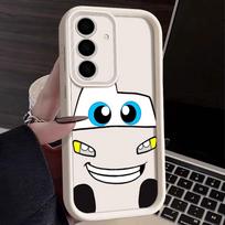Lightning McQueen Cars Cartoon S26 Ultra Case For Samsung Galaxy S26 S25 S24 S22 S23 Ultra S21 Plus S20 S25 FE Protection Cover Galaxy S22 Ultra 5G gray