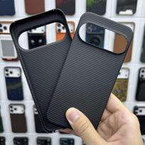 Google Pixel 11 Pro XL / Pixel 11 dėklas Kevlaro magnetinis anglies aramido pluošto audinio plonas apsaugantis nuo kritimo smūgiams atsparus kietas dėklas Carbon Fiber&Google Pixel 11 gray