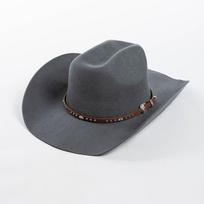 100% Wool Solid Color Cowboy Hat With Studded Leather Band Wide Brim Western Fedora Outdoor Fashion Hat 4 Sizes For Men Women L(58-60cm) black