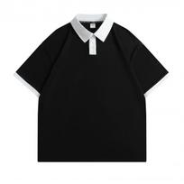 Custom Polo Collar Team Shirts: Summer Short Sleeve Uniform for Men & Women XXXXL