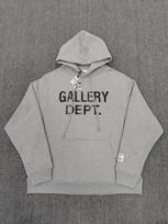 American trendy brand GALLERY DEPT big letter LOGO printed hoodie hip-hop men's and women's casual sweater spot S