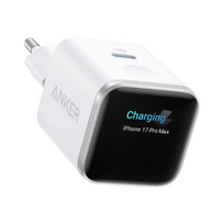 Anker Nano Charger 45W, Smart Display, White|A121DG21