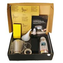 Second Generation Car Headlight Repair & Coating Kit - Blue Ice Liquid black