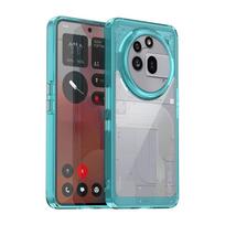 Dėklas Nothing Phone 3a Pro, Dangtelis Nothing Phone 3a Pro, Skaidrus PC + TPU smūgiams atsparus silikoninis apsauginis dangtelis Nothing Phone 3a Pro Nothing Phone 3a Pro