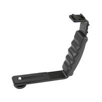 DSLR fotoaparato L laikiklis Vaizdo rankena Rankena Blykstė su šalto batuko tvirtinimu 1/4 adapteris Smooth Q2 4 OSMO Mobile 3 black