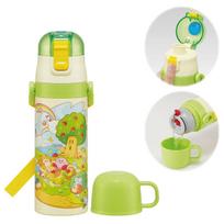 Riedlentininkas Vanduo 470ml arba 430ml Kirby Žvaigždė Nerūdijančio Plieno Sportinis Vaikų Buteliukas, 2 Būdai, (Tiesioginis gėrimas) (Puodelio gėrimas), Dizainas, Piknikas, Berniukai, Plienas, beige