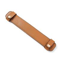 Women Lady Decompression Bag Strap Anti Pinch Anti Slip Handle Fixing Clip Wide Leather Underarm Pad Shoulder Pads Armpit Bag šviesios chaki spalvos