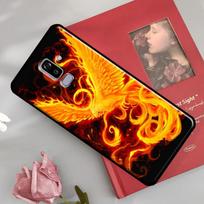 Phoenix Bird Case For Samsung Galaxy J8 A9 2018 A3 A5 J1 2016 J3 J5 J7 2017 A6 A8 J4 J6 Plus Back Cover A9 2018 orange