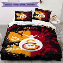 Galatasaray Rašto Lovos Patalynės Komplektas Antklodės Užvalkalas Pagalvės Užvalkalas Namų Dekoras Gimtadienio Dovana (1 * antklodės užvalkalas + 2 * pagalvės užvalkalai be šerdies)56 135x200cm