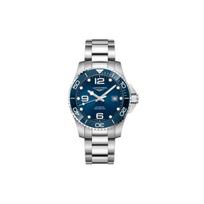 Longines Concas Nardymo serijos Automatinis mechaninis judėjimas Datos rodymas Laikrodis Vyriški laikrodžiai Mėlynas Plienas Keramika L3.782.4.96.6 Regular Watch Box,Blue Dial blue