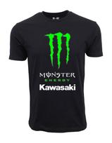 KAWASAKI MONSTER ENERGY GRAFIKINIS MARŠKINĖLIS Unisex Marškinėlis XXXL black
