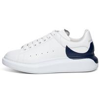 Alexander McQueen Oversized Sneaker 'White Navy Heel' 645863WHZ4L9098 44 white
