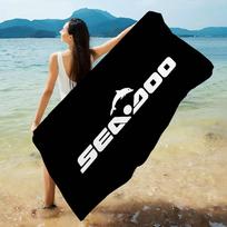 S-Sea D-Doo Seadoo Big Microfiber Beach Towels Quick Dry Towel Sand Beach Towels Pool Towel For Travel Swim Pool Yoga 130x80cm