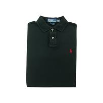 Second life - Men's Short Sleeve Polo Custom Fit - Good condition S juoda