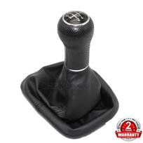 For VW Golf 4 MK4 Bora 1998 1999 2000 2001 2002 2003 2004 2005 2006 Car-styling 5 Speed 23mm Gear Stick Shift Knob Leather Boot gray