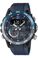 Casio Edifice ECB-40YNP-1AJF Naktinis važiavimas Bluetooth Mėlynas vyriškas laikrodis gray