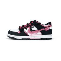 Nike Dunk Panda, Marie's Prank Slip Resistant, Abrasion Resistant, Lightweight Low top Skateboard Shoes Women's CW1590-100(Team405-) 45 black