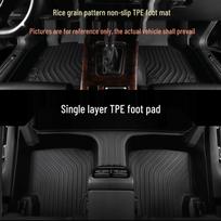 Dongfeng Fengguang 580 Rear Vent Model 3-Row TPE Floor Mats. Specify model and year (contact customer service) black