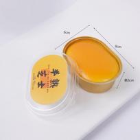 Simulation Half-cooked Cheesecake Model Slow Rebound Squeeze Fidget Wet Soft Cake Pinch Toys Funny Squishy Decompression Toys orange