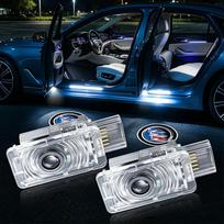 HD Led Welcome Light Car Door Projector Lamps Car Accessories For Buick Regal Lacrosse Avenir Envision Angkola Electra Anthem Cascada Avista Riviera 2pcs gray