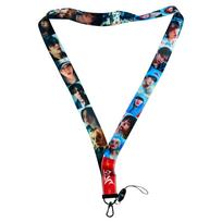 Stray Kids ATE Album Lanyard, Kpop Merch Member Photo Neck Strap ID Badge Holder for Keys and Phone black
