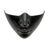 Cyberpunk Half Face Masque Masquerade for Men Women, Mouth Bionic Design Shield Ball Proms, Mardi Gras, Halloween Cosplay Party Themed Event Piece balta