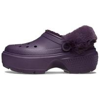 Crocs Eva Fashion Soft Warm Clogs Women Footwear Deep-Iris-Purple 208546-5AS 39-40