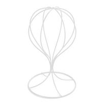Metal Hat Display Stand Fashion Wig Storage Rack Hollowed-out Balloon Shaped Tabletop Holder for Hat or Baseball Cap balta