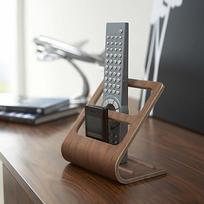 Remote Control Holder Desk Organiser Phone Stand Free Standing Desktop Sundries Organizer Style B gray