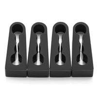4 vnt. durų užrakto amortizatoriai Renault Duster 2 Captur Kaptur Arkana Fluence, Smart Fortwo black