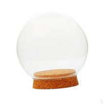 Rutulio formos dangtelis, Stiklinis kupolas-gaublys, Terariumo butelis, Pasidaryk pats mikropasaulio kupolo stiklainis su 12cm white
