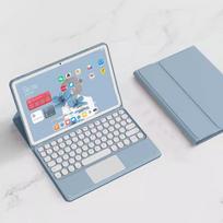Dėklas su klaviatūra Honor Pad X8b Dėklas 11 colių Belaidė Bluetooth klaviatūra Huawei Honor Pad X8b 11'' 2026 NDL2-W09 Funda English mėlyna