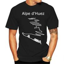 Alpe D Huez In France Cycling Shirt for Men Women Exercise TShirt Breathable Comfortable Tops Summer XS-4XL Tee Camisetas S juoda