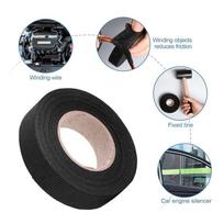 25MM*15M Auto Car Flannel Flannelette Adhesive Tape Wiring Harness Anti Rattle Self Adhesive Felt Tape Auto Repair Tools (as the picture,25MM)