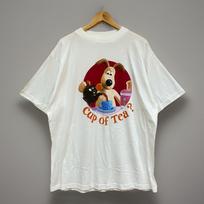 Vintage Wallace & Gromit T Shirt Men’s XL Cup Of Tea Aardman Promo 80s 90s Rare Unisex T-Shirt L