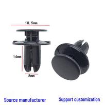 Hyundai Kia Automobilio Plastikinis Buferio & Sparno Spaustukas Clever Clip black