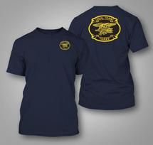 US Navy SEAL Team 3 Naval Special Custom Unisexs Back and Front TShirt Tee L