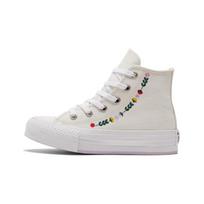 Converse Chuck Taylor All Star EVA Lift Platform High PS 'Floral Embroidery' A02229C 28 white