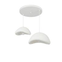 Opviq pakabinamas šviestuvas Luna-40-50-T, baltas