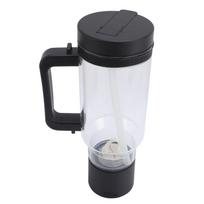Hydrogen Water Bottle Generator 1000ML Capacity 5V USB Portable Hydrogen Water Machine with Strap Straw for Outdoor L black