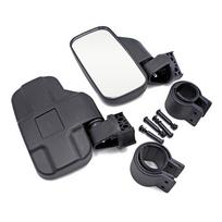 UTV Folding Side View Glass ImpactResistant Easily Install Universal Side View Glass for 1.6“-2“ Roll Bar Cage 1