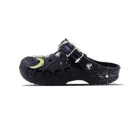 Crocs Baya Crush Clog EVA Shine Beya Beach Hand-Painted Sweet Pearl Niche Versatile Campus Style Hole Shoes Unisex Black 36-37 juoda