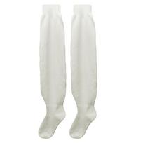 1pair Loose Long Tube Socks Women's Autumn and Winter Cute White Leg Socks for Girls Matching Shoes JK Wind Japanese Stocking One Size